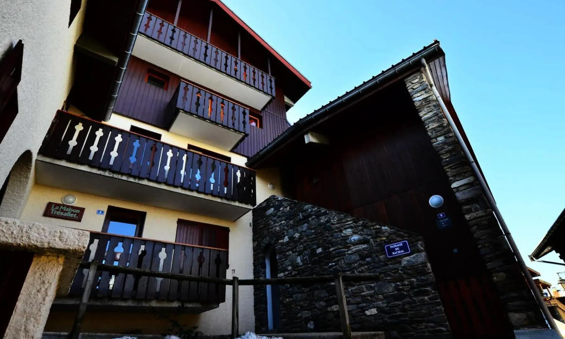 Residence La Maison Tresallet - Studio Pour 2 Personnes Mae-9824 La Plagne Apartment
